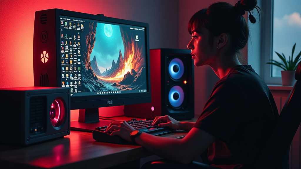 einzigartiger gaming rechner