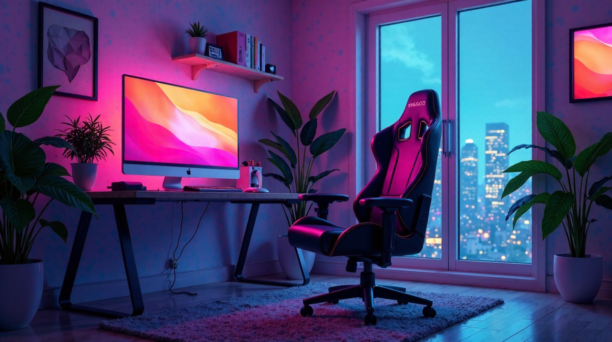 Club-Mate, Gaming-Stühle und Grafikkarten im Technikwunderland der Zukunft