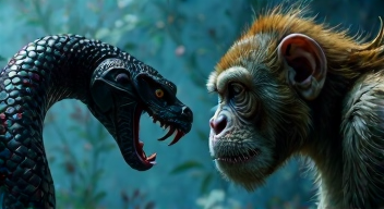 Snake vs. Monkey