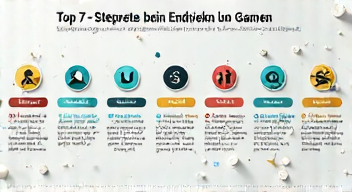 Das sind die Top 7 Schritte beim Entwickeln von Spielen