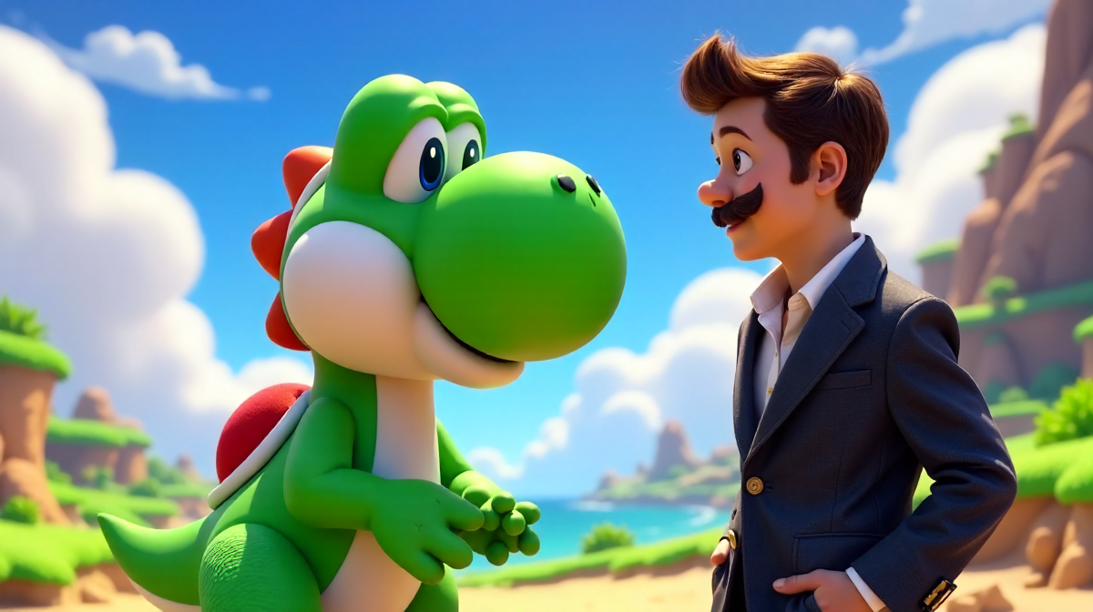 Die Super Mario Galaxy Movie: Yoshi, Donald Glover und die Filmwelt vereint